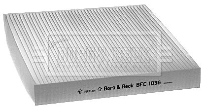 BORG & BECK Suodatin, sisäilma BFC1036